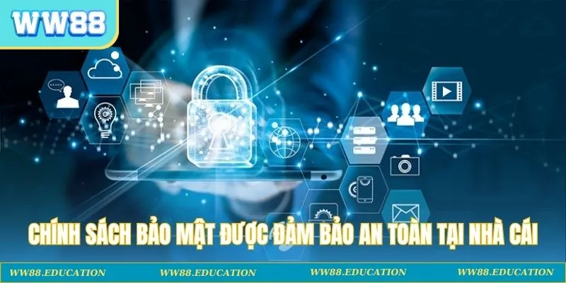 Chính sách bảo mật được đảm bảo an toàn tại nhà cái