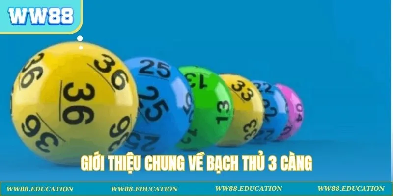 Giới thiệu chung về bạch thủ 3 càng