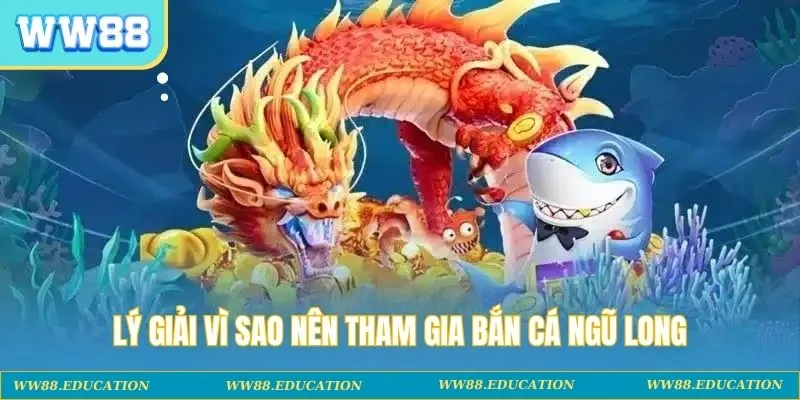 Lý giải vì sao nên tham gia bắn cá ngũ long